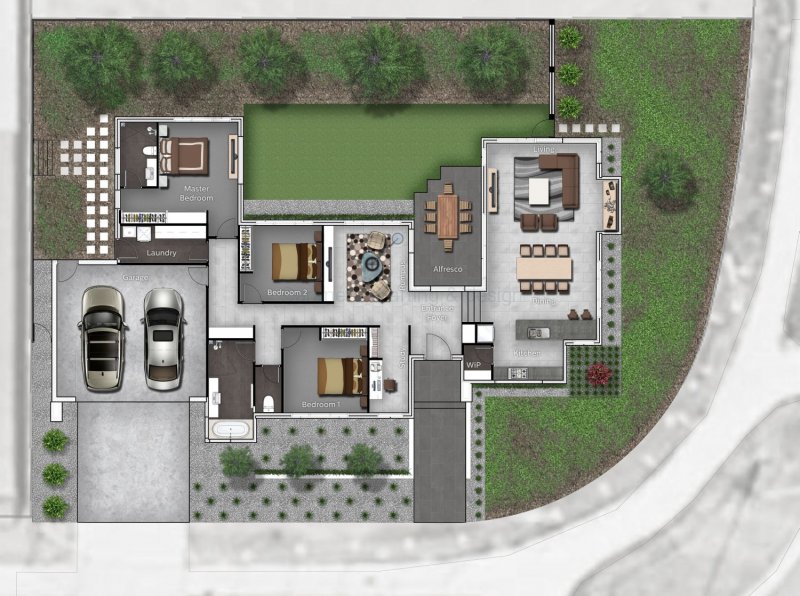 Baseplan _ 0. Ground Floor Plan